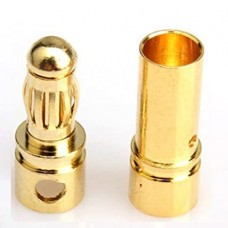 Battery 4mm Bullet Connectors 3 pairs with Heatsink