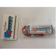 Battery Lipo  X-Power 11.1v 3S 25C 2200Mah Battery