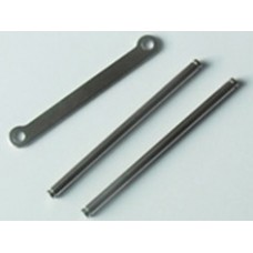 RH85205 Rear hinge pins w/steel plate for 1/8 Truggy