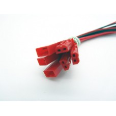Battery JST Male/Female Pigtail Connectors 12cm length (3 pairs)