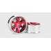 Tam54552 2-piece 6-Spoke Wheel (26mm/Off+4) Red