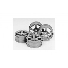 Tam51072 Silver Arched 5-Spoke Wheels 24mm/0 (4)