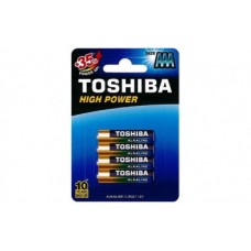 Battery Toshiba AAA High Power Alkaline Batteries (4)