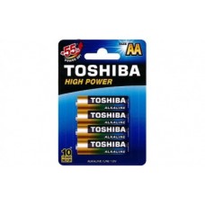 Battery Toshiba AA High Power Alkaline Batteries (4)