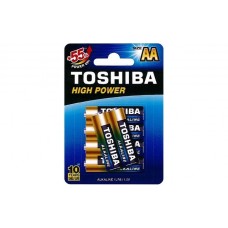 Battery Toshiba AA High Power Alkaline Batteries (6)