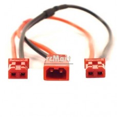 Battery JST Y Connector - Male to Female/Male WPT-0036