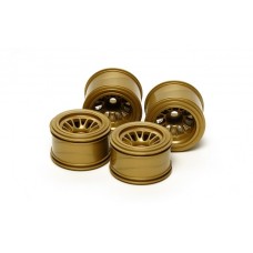 Tam54527 F104 Mesh Wheel Set (Gold)